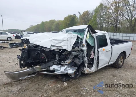 2012 Ram 1500 Slt from USA, damaged, VIN 1C6RD6GPXCS220229